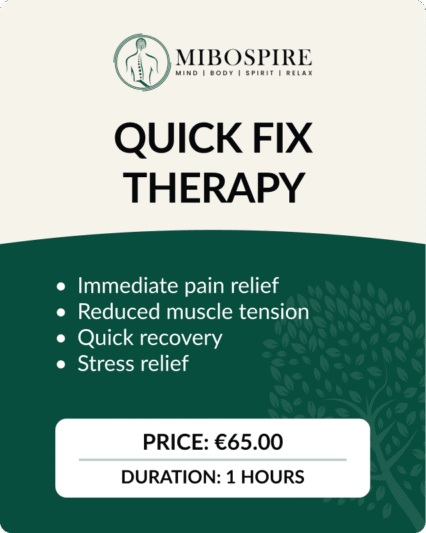 Quick Fix Therapy (Back) (L)